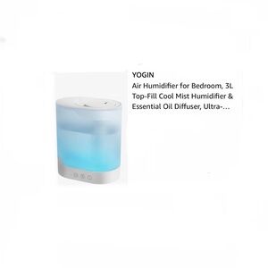 Air Humidifier for Bedroom